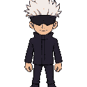satoru gojo from anime jujutsu kaisen