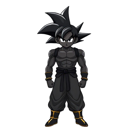 goku black standing godly