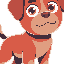 red carlin dog 