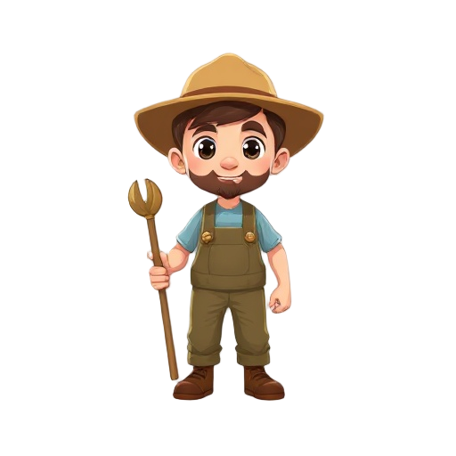 chibi farmer char