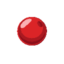 flat and concave red blood cell