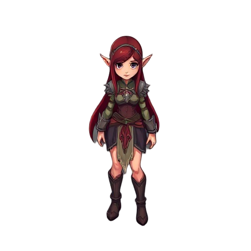 blood elf girl