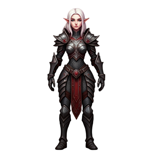 blood elf armor girl