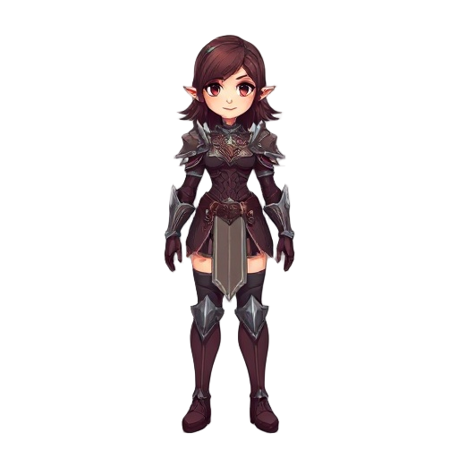 blood elf armor girl