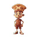 he is a pizza head boy and he is a hardworking pizza 