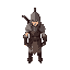 a lone warrior