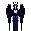 dark angel statue, gothic