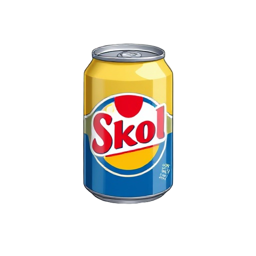 skol beer can