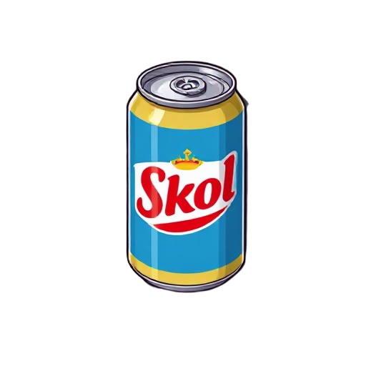 skol beer can