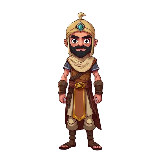 arabian style warrior 