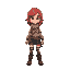 girl, red hair, adventurer 