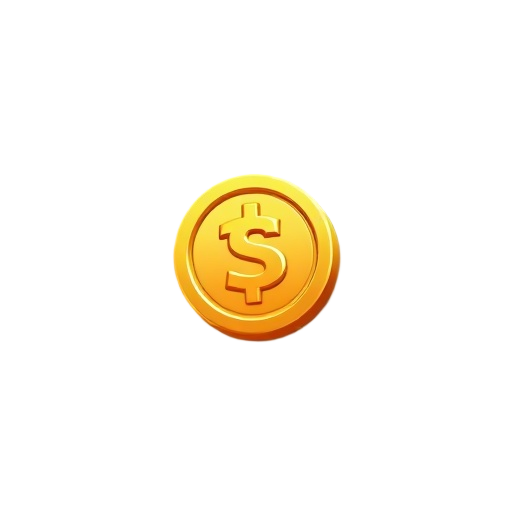  a shiny coin spinning on the ground  bottomless