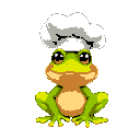 frog with chef hat