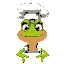 pepe the frog mugshot with chef hat