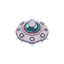 ufo, top down view