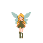 a blonde fairy in the style of pixel dungeon