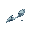 create a fragment of an artefact of zeus, the god of thunder. the fragment can resemble a broken lightning bolt forged in divine metal.