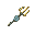 create an fragment of an artefact of poseidon, the god of seas. the fragment can be similar to a trident.