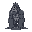 generate a silverback gorilla in the position with both hands on the ground quadruped