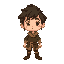 make the character frodo from the lord of the rings movie without realism and follow his young characteristics