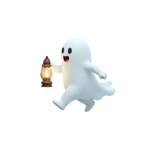 "a 2d vector-style animation of a platform game. a comical horror-style ghost, with a fun appearance and simple features, walking sideways in a straight horizontal line, as if floating or hovering, with smooth and light movements typical of a ghost. the g