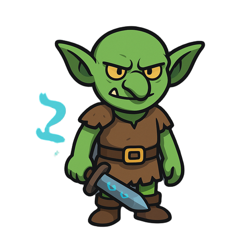 generate goblin with sword spirites for my 2d tower defence game 
