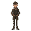 1940's young 27 years old detective