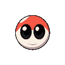 circle has a black eyes