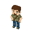 steve from minecraft for an rpg game