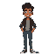 in his early thirties, yasser is tall—around 185 cm—with a lean yet sturdy frame. his skin is olive-toned, and his thick, slightly wavy black hair often looks tousled from long work hours. his deep br