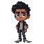 in his early thirties, yasser is tall—around 185 cm—with a lean yet sturdy frame. his skin is olive-toned, and his thick, slightly wavy black hair often looks tousled from long work hours. his deep br