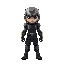 small male hero cyber warrior