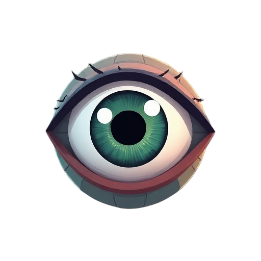 a giant eye that rotates 