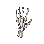 hand of death, bone hand
