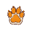 lucky paw (of any animal)