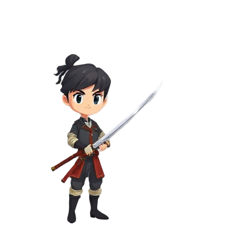 create a swordman character