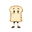 a slice of bread