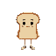 a slice of bread