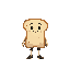 a slice of bread