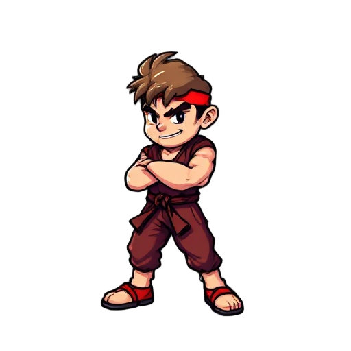 street fighter ii 16bit character