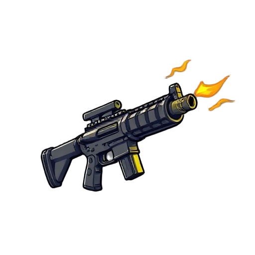 um sapo com uma arma leizer nas costas fumando