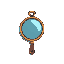 pocket mirror with handle
