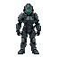 futuristic solder in future armor 