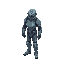 futuristic solder in future armor 