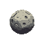 asteroid with craters