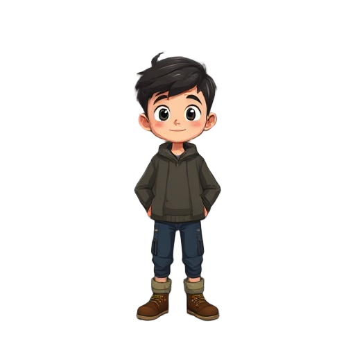 uzbek young boy 