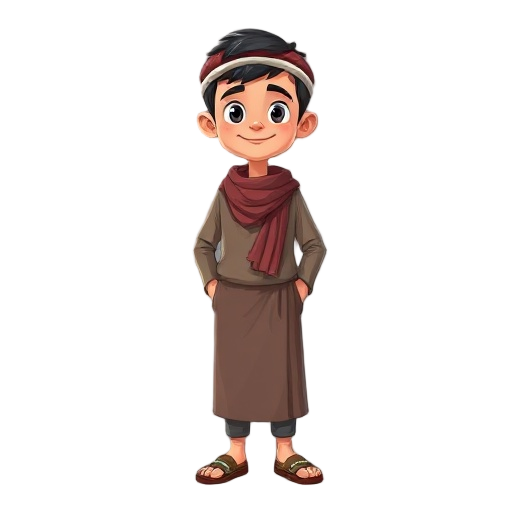 arab young boy 