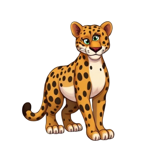 create a antropomorfical bipedal jaguar