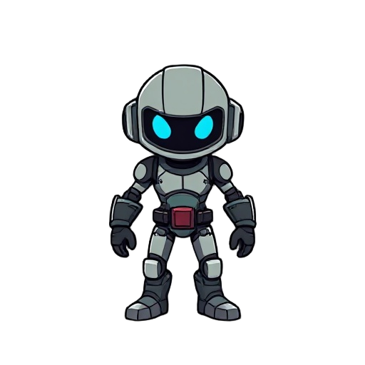 simple enemy type, a little futuristic and has no face