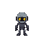 simple enemy type, a little futuristic and has no face